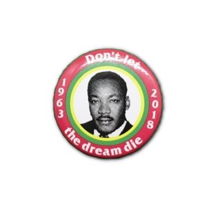 Supreme MLK Button Pin Not